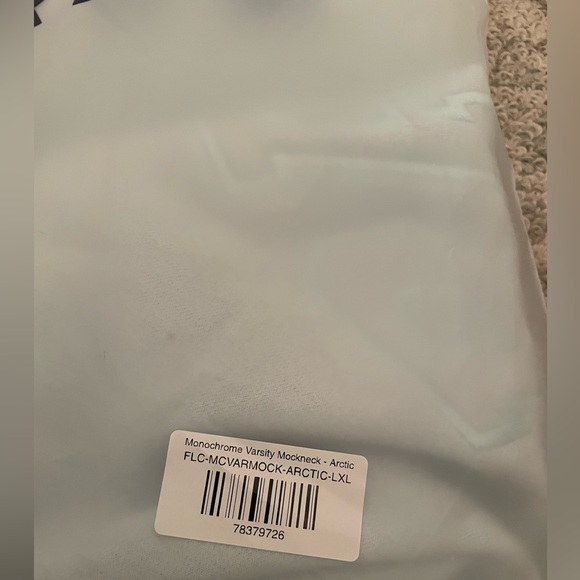 NWT Parke|| Arctic Rare Monochrome Varsity Mockneck, Size L/Xl pullover - Picture 11 of 11